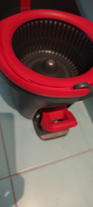 Vileda Set Mop Rotativ+Galeata Turbo Smart cu 2 capete noi