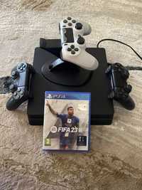 Ps4, 3 controlere Sony, suport incarcare +FIFA 2023