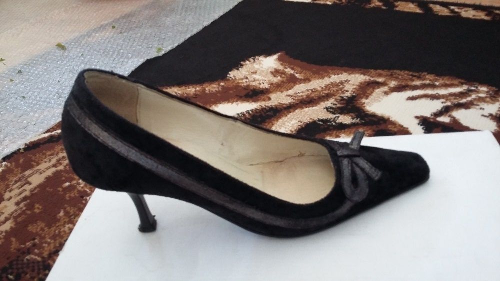 Обувки ЕСТЕСТВЕНА Кожа на"Билиа шоис" №35, Елегантни с Декорации