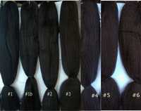 Канекалон, Синтетична, Изкуствена коса, Африкански, Сенегалски плитки
