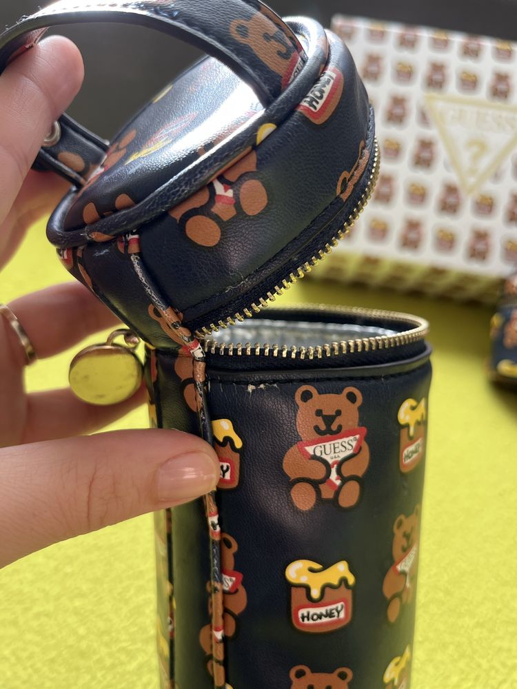 Намален!!!GUESS комплект чанти grizzly bear MULTI + КУТИЯ