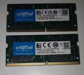 memorie laptop kit 32 gb ddr4 laptop  de la crucial(2x16gb)  2666