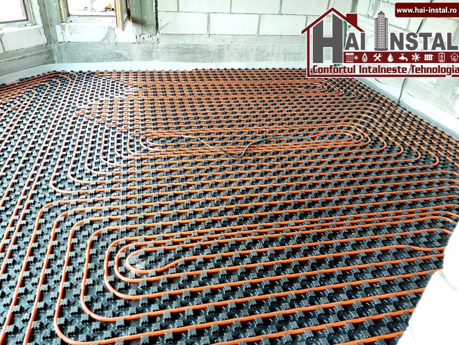Incalzire in pardoseala producator premium firma cu montaj 130lei mp