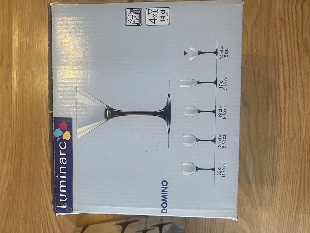 Luminarc набор бокалов Domino, стекло, 150 мл 4 шт