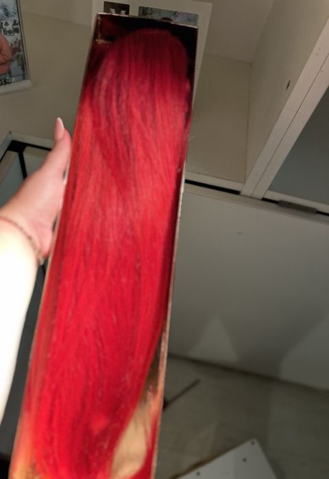 Extensii clip-on ROSU INTENS