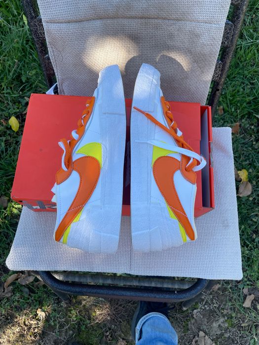 Nike sacai кецове мъжки кожени 44