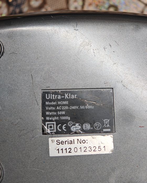 Aparat de curățat cu ultrasunete