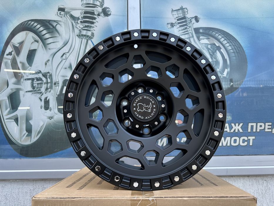 17” Цола 6x139.7 Black Rhino / Джанти за OFFRoad / Джанти 4х4