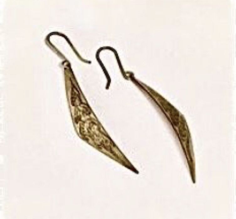 Новые серьги женские металлические