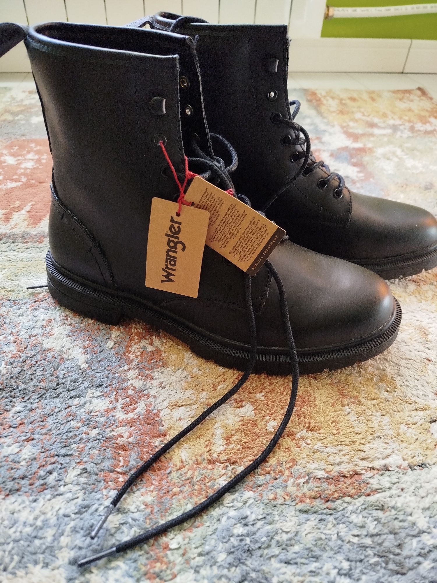 Мъжки кожени боти Wrangler 43