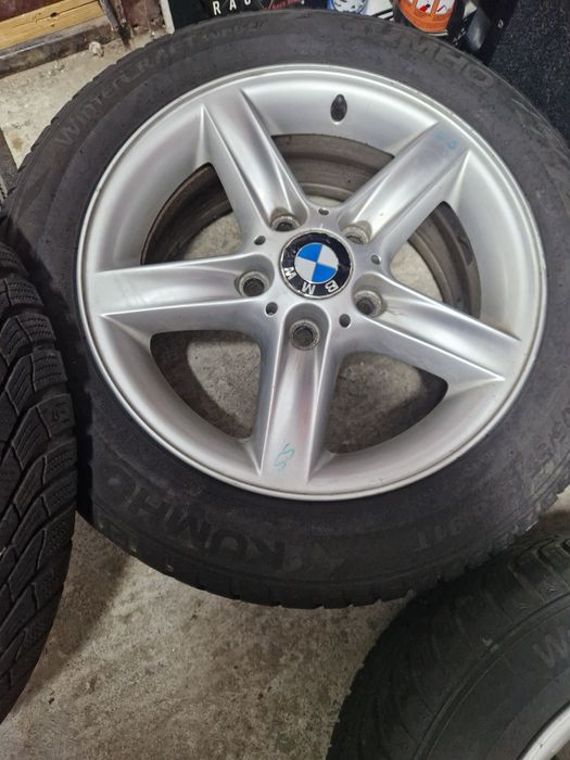 jante originale bmw r16 style 43 cauciucuri iarna 2023 e46,e90,seria 3