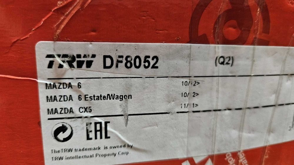 Set Discuri si placute de frana NOI pt. MAZDA CX5 si MAZDA 6 prod. TRW