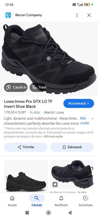 Lowa Innox goretex 44 ca noi