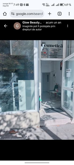 Închiriez salon cosmetica complet utilat ,
