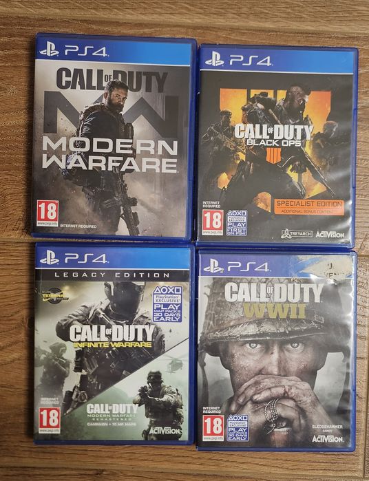 колекция call of duty за  PS4