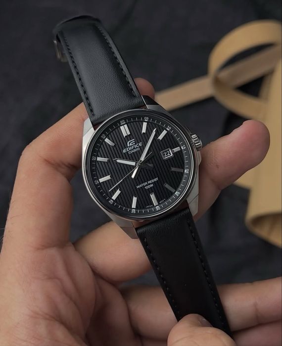 Casio Edifice EFV-150 - Original, WR100, 2-yil kafolat, Kvarts