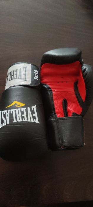 Боксови кожени ръкавици Everlast, FIGHTER 10oz,