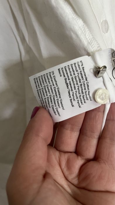 Риза Soliver и жилетка Mohito