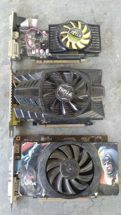 Нерабочие видеокарты по 50000