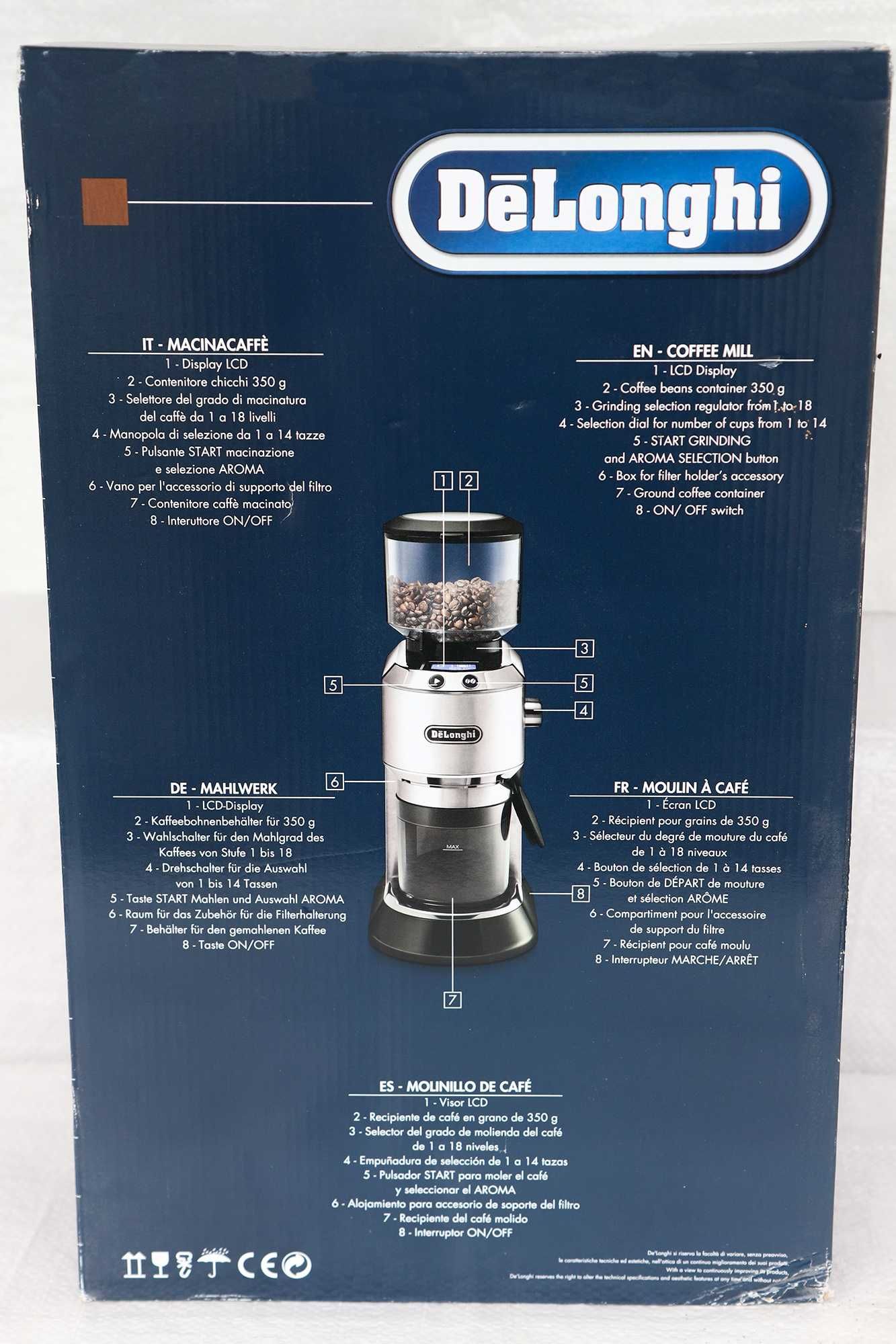 Кафемелачка DeLonghi KG521M