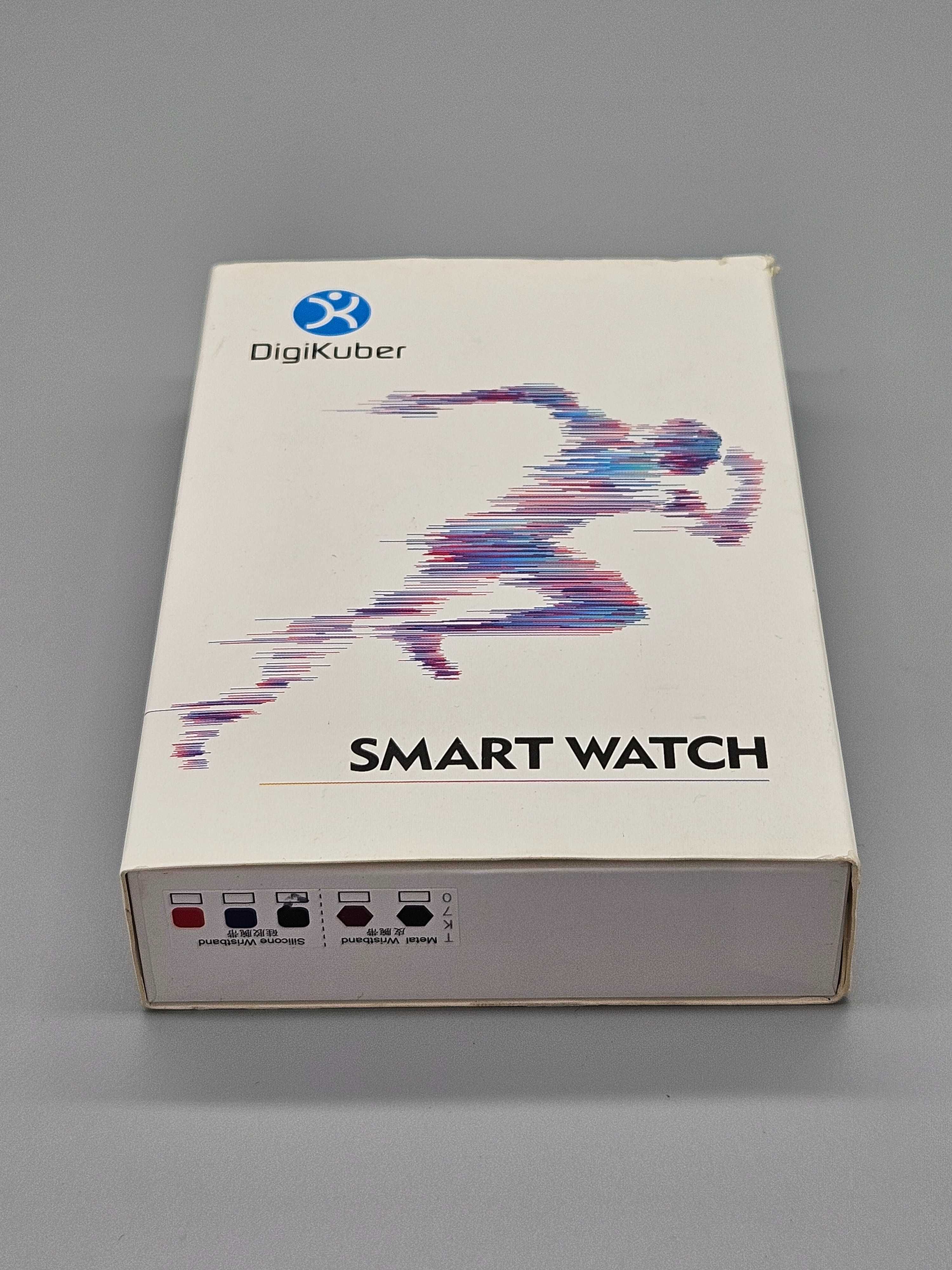 Смарт часовник 1.5" цветен дисплей, IP68, пулсомер, ЕКГ,фитнес функции