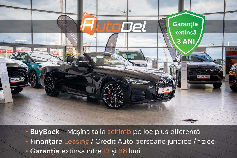 BMW Seria 4 M440d xDrive "M Sport Pro" / Cabrio / Posibilitate Leasing /