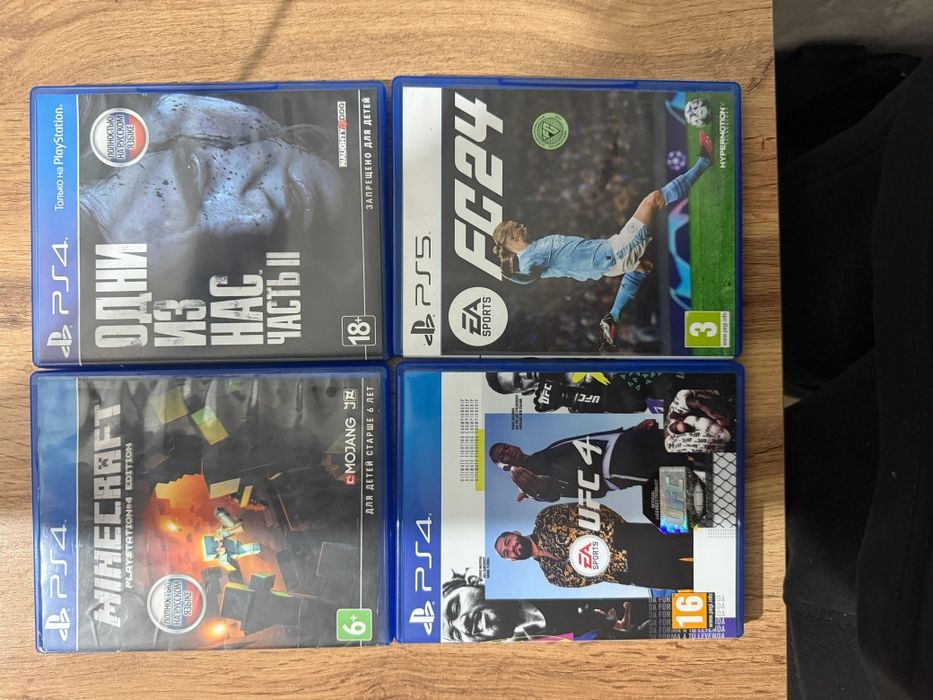 Диски для ПС4 игры