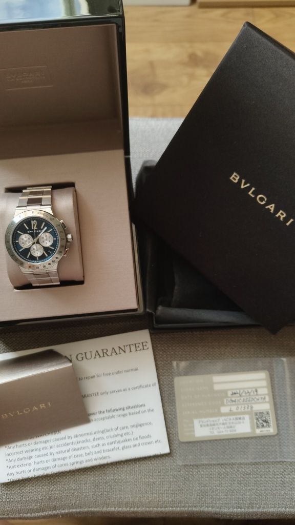 Bulgari Diagono Velocissimo 41mm 2021 full set garanție