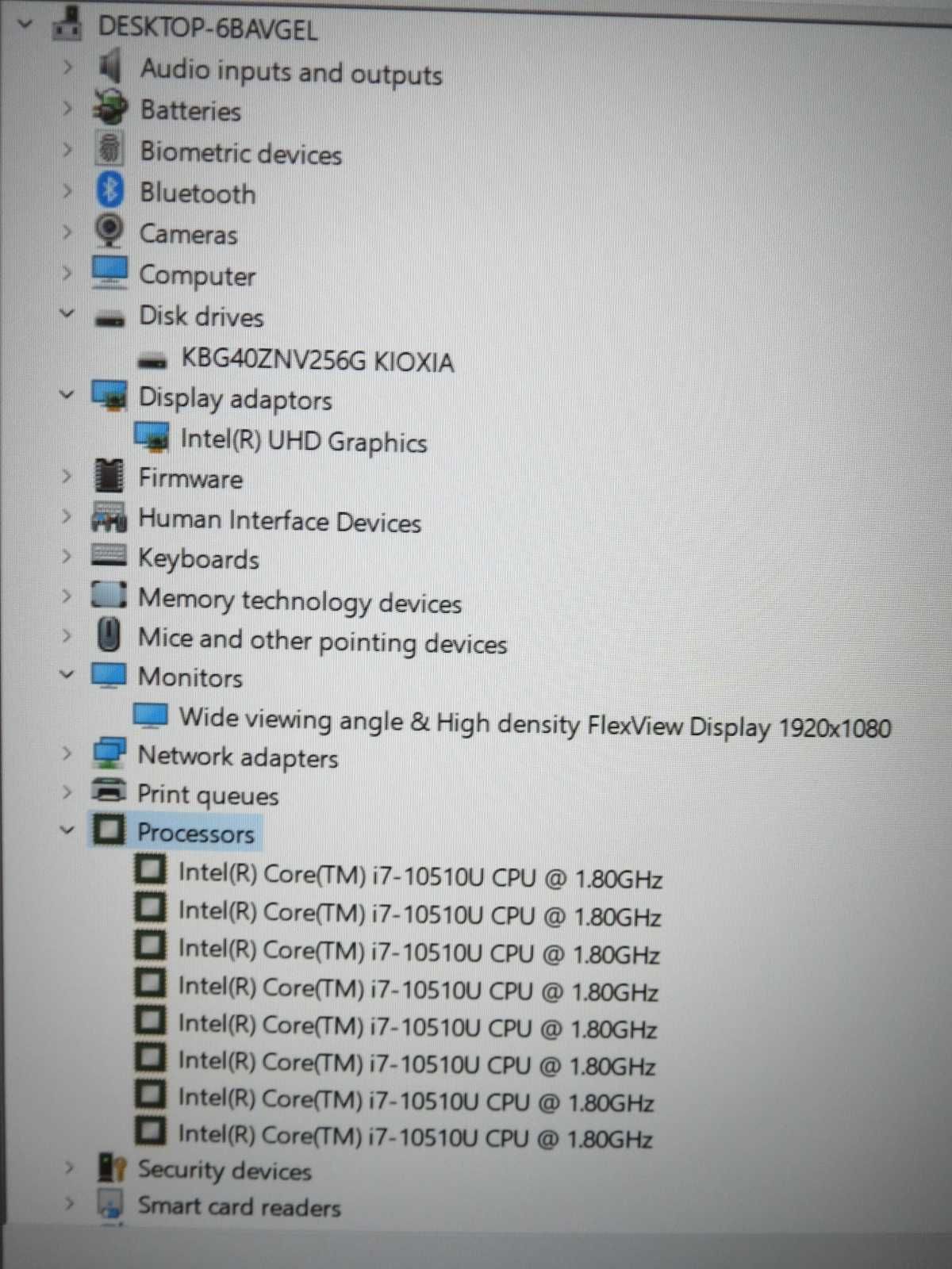 Lenovo ThinkPad T14 FHD IPS/ i7 10Gen 10510U/ SSD 256GB/ 16GB/ USB-C