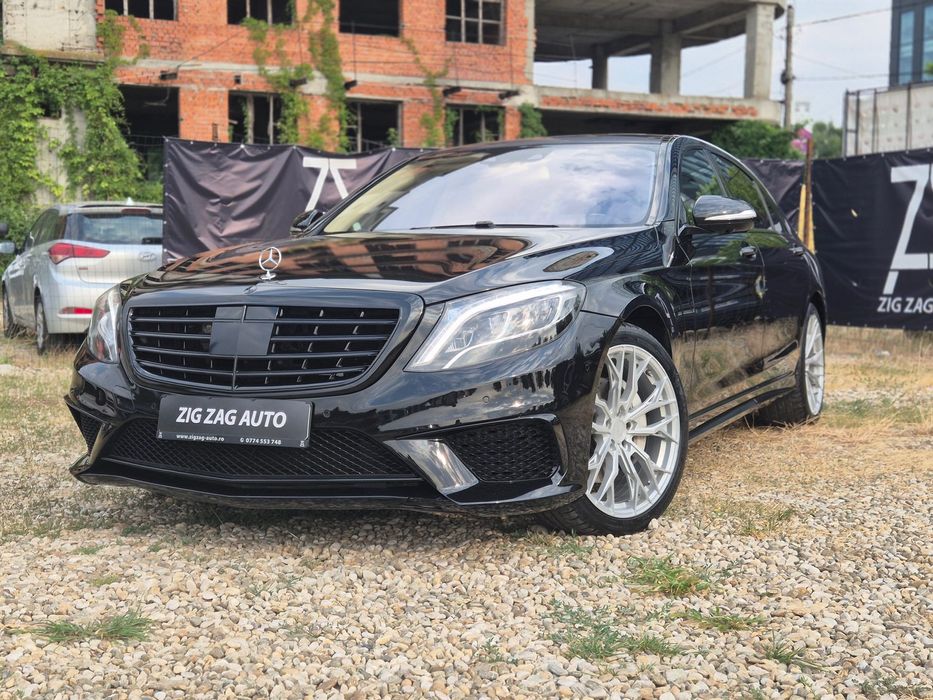 Mercedes-Benz S Full istoric service / Pachet exterior S 63 AMG / 5 butoane / Masaj /