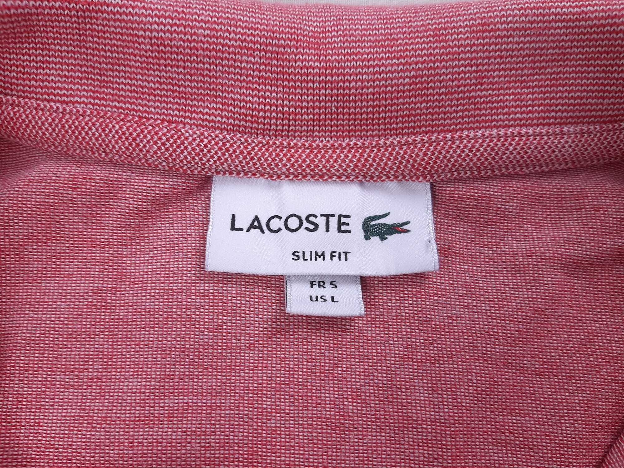 Lacoste Polo Shirt - Оригинална мъжка тениска с яка размер M