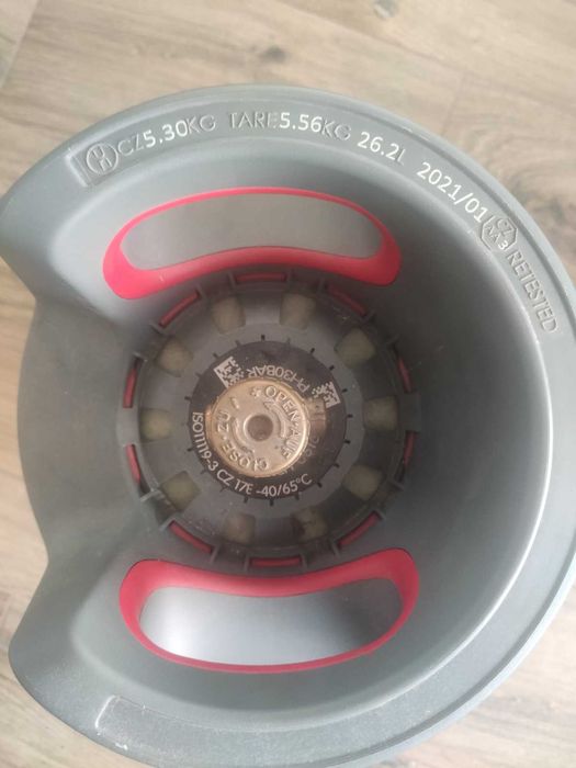 Butelie gaz GPL compozită 26L – moderna, foarte usoara