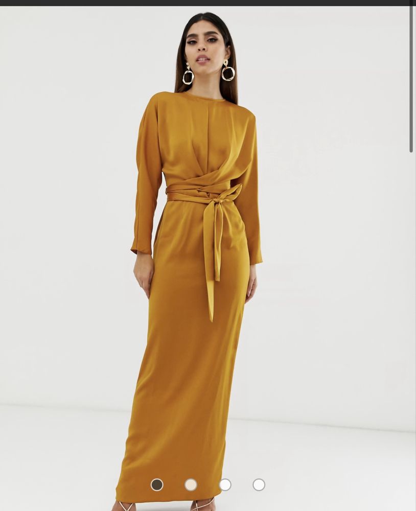 Rochie asos satin