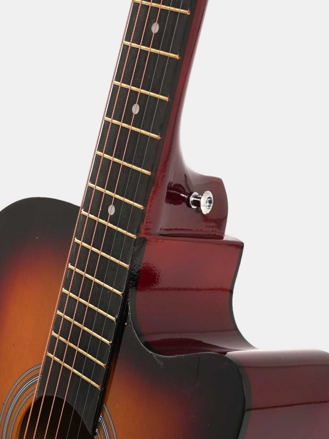 Flight Akustik Gitara + 6 ta zapas sim