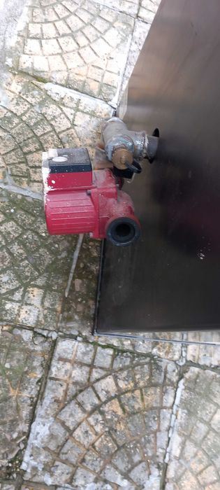 Камина с водна ризя