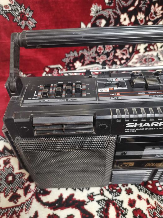 radio caset dublu Sharp T 234 original