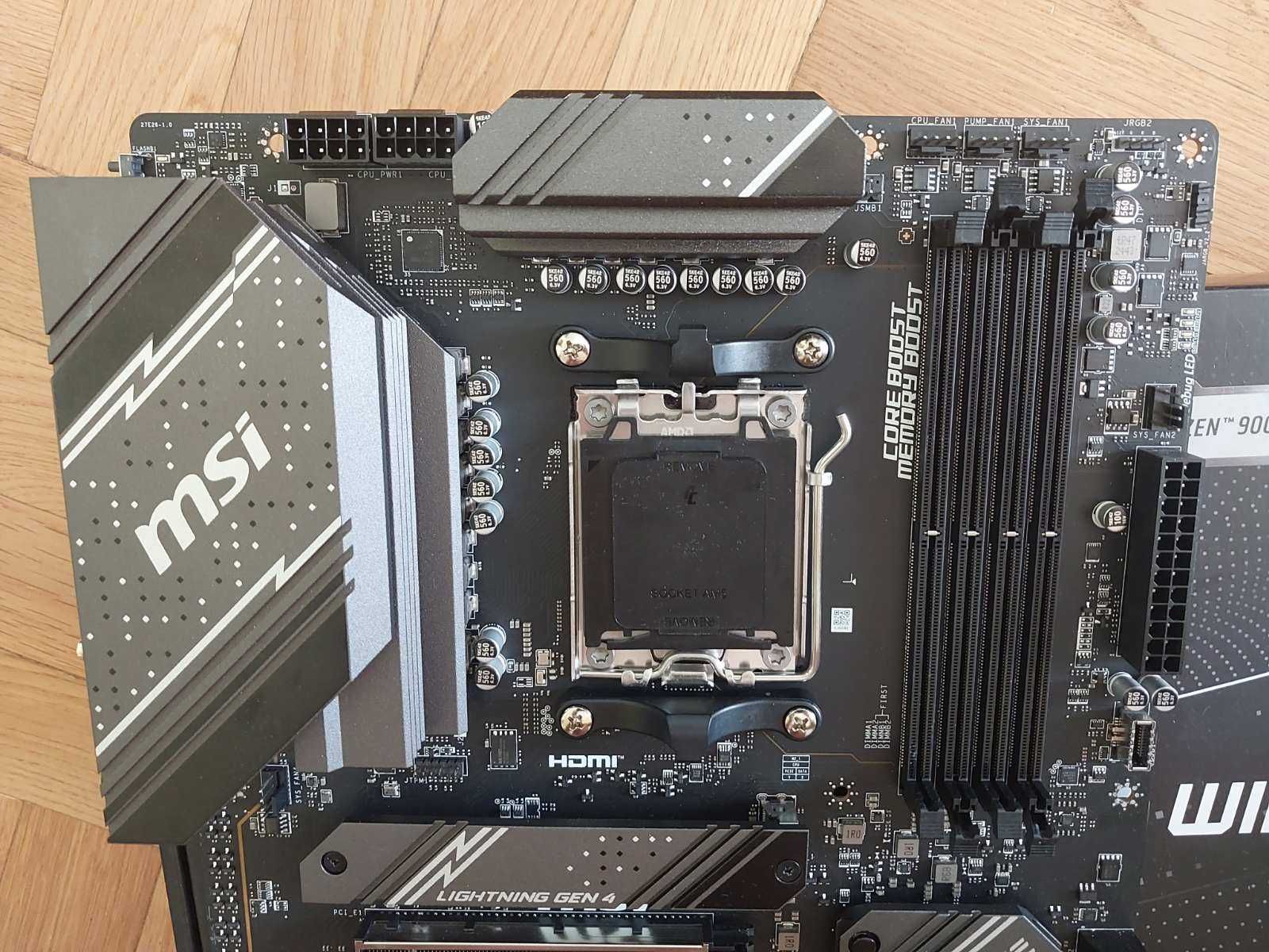 Ryzen 5 7500F + MSI B650 Gaming Plus Wi-Fi
