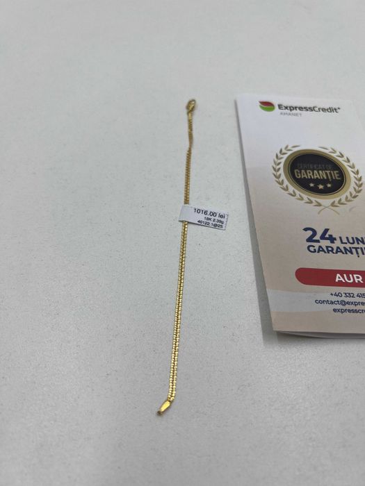 Bratara Aur 18K 2.39g (Ag25 Belvedere B.40122.1)Garantie 2 ani!