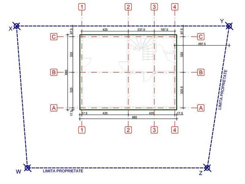 Trasare teren/limite de proprietate/intarusare/constructie