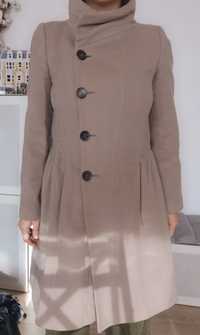 Palton Zara lana bej mărime s