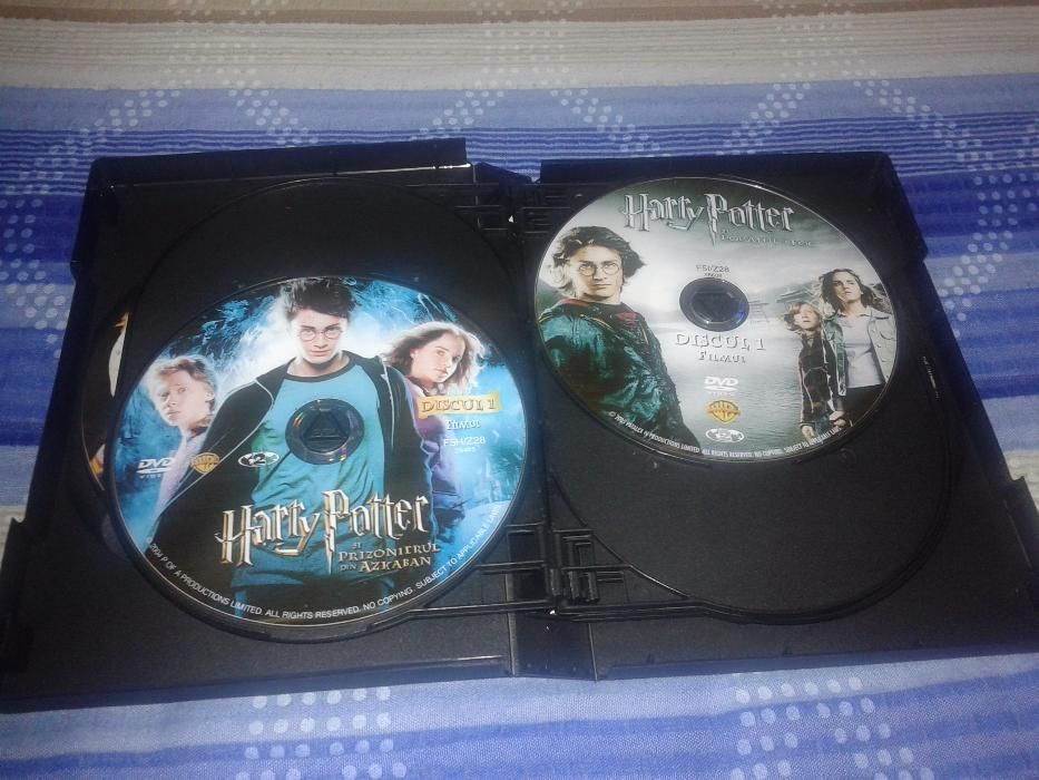 Harry Potter Anul 1 - 7 partea 1 si 2 - 8 DVD