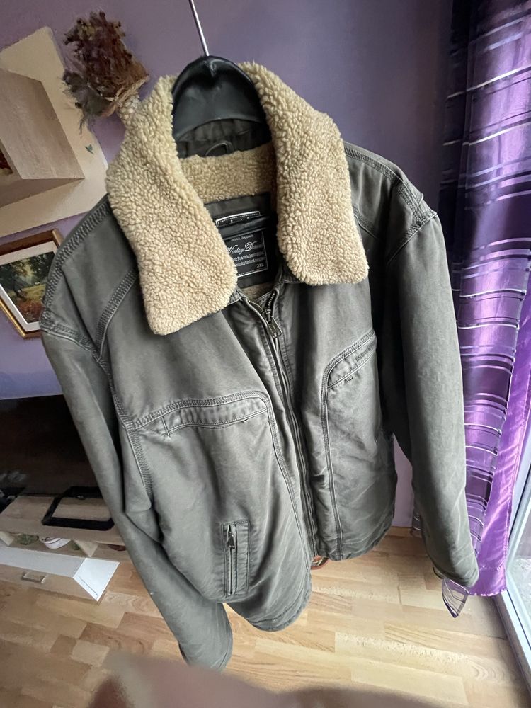 Мъжко зимно яке Into Style - Vintage Denim