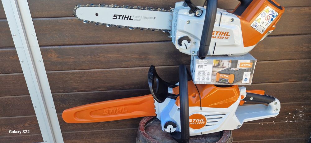 Stihl drujba pe acumulator