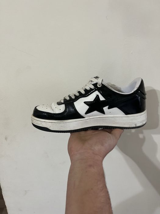 BAPE Bapesta Black&White