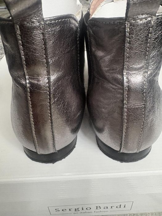 Дамски боти Sergio Bardi Челси естествена кожа