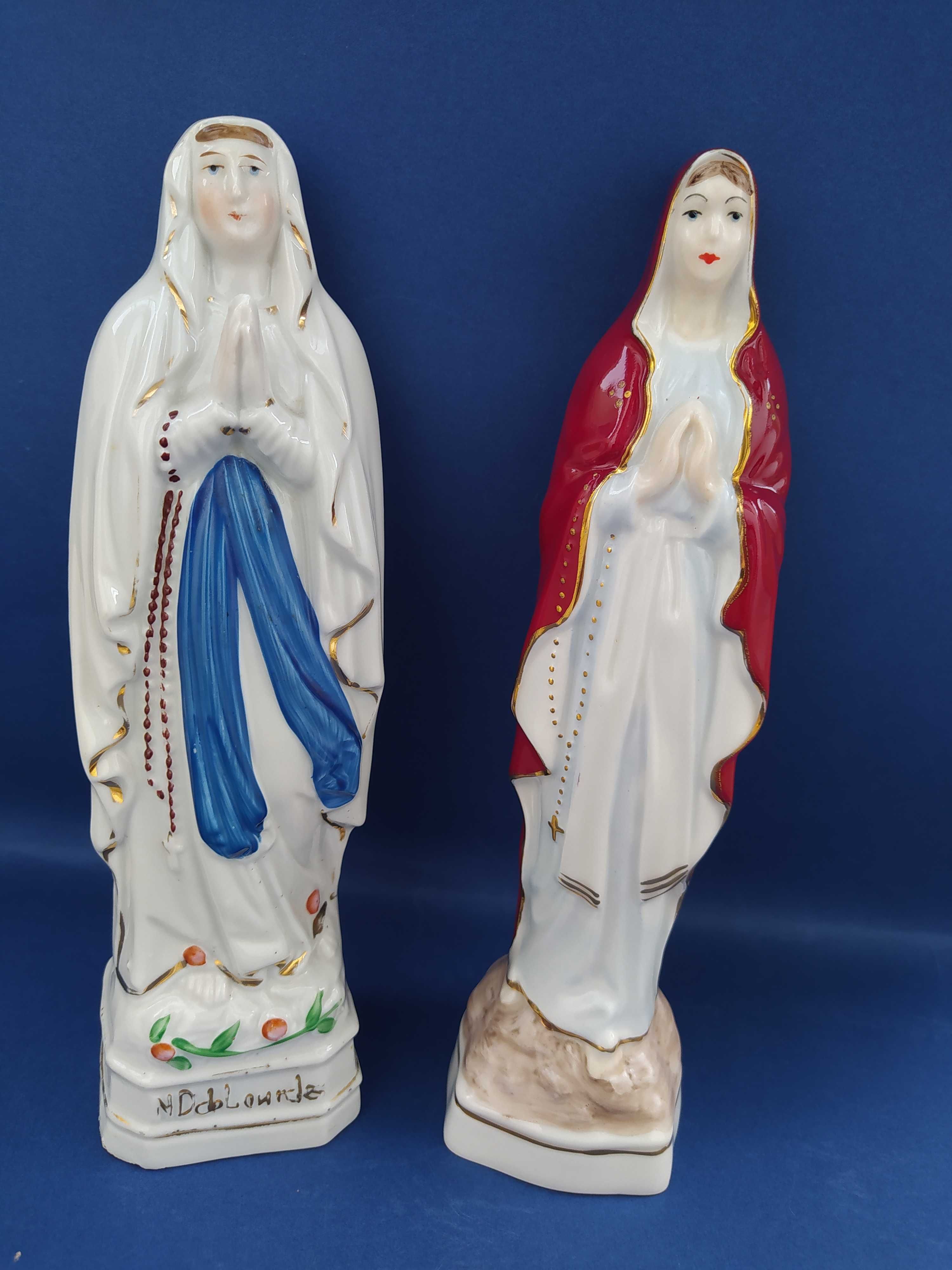 Statuetă cu Fecioara Maria, Maica Domnului, vintage, din porțelan