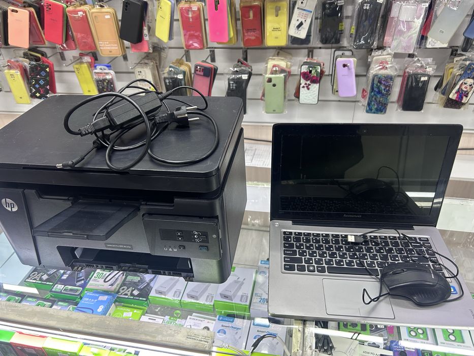 Ноутбук, принтер