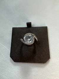 Inel argint cubic zirconia