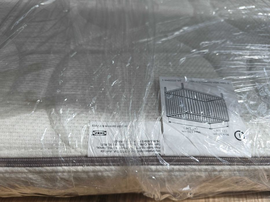 Saltea spuma pat copil ikea SKÖNAST 120 x 60 cm