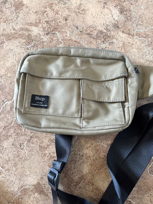 Барсетка BKCP, бежевая